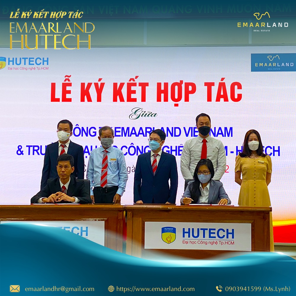 Hutech-Emaar Land : Cùng ký kết Hợp tác và Phát Triển